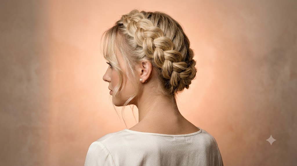 Double Dutch Crown Braid